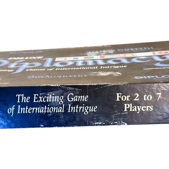 RARE Diplomacy Deluxe Board Game International Intrigue COMPLETE Avalon 1992 - Picture 7 of 7